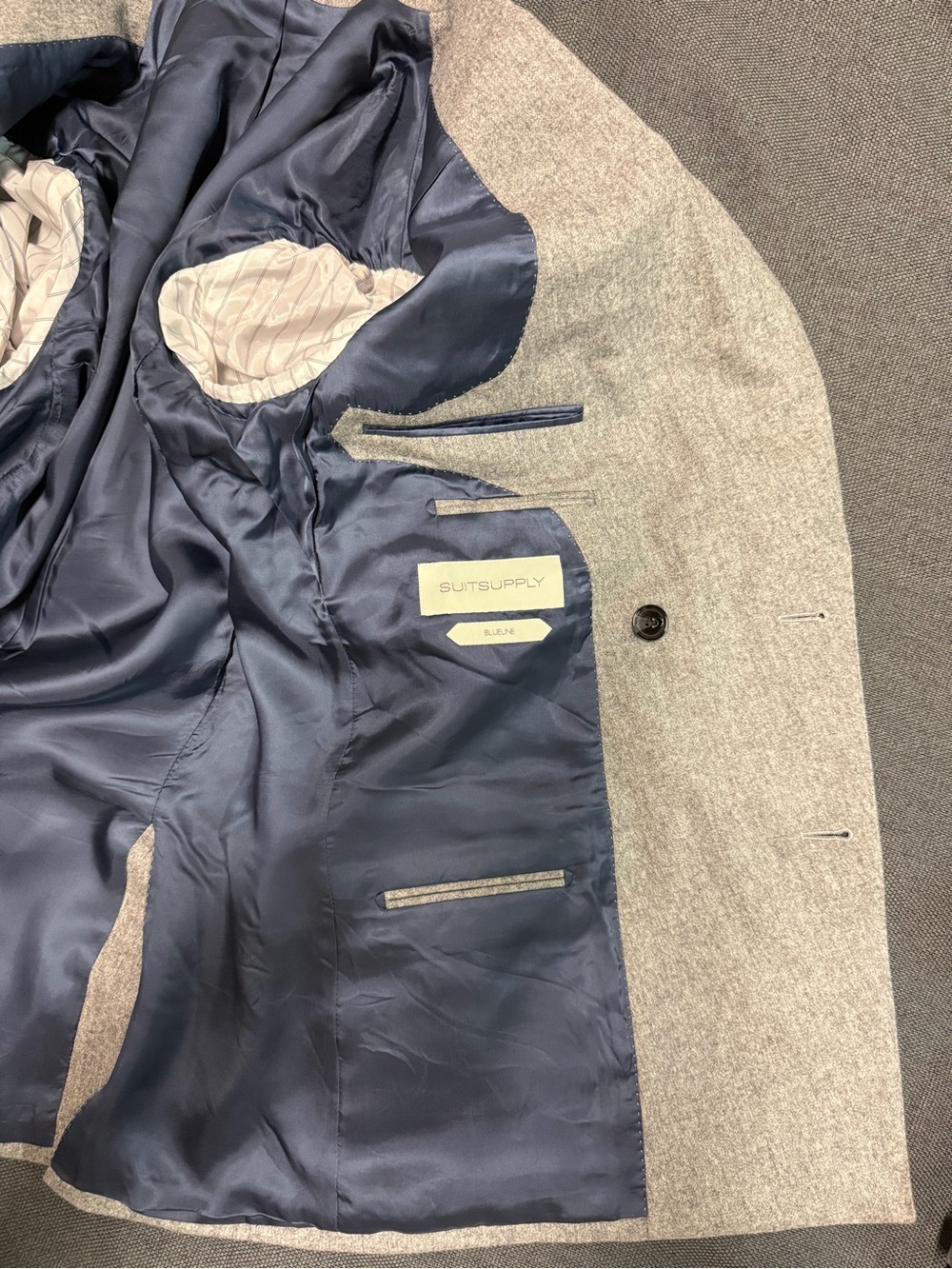 SUITSUPPLY Double Breasted Wool Blazer and Pants Suit Sz 36 - Picture 9 of 17